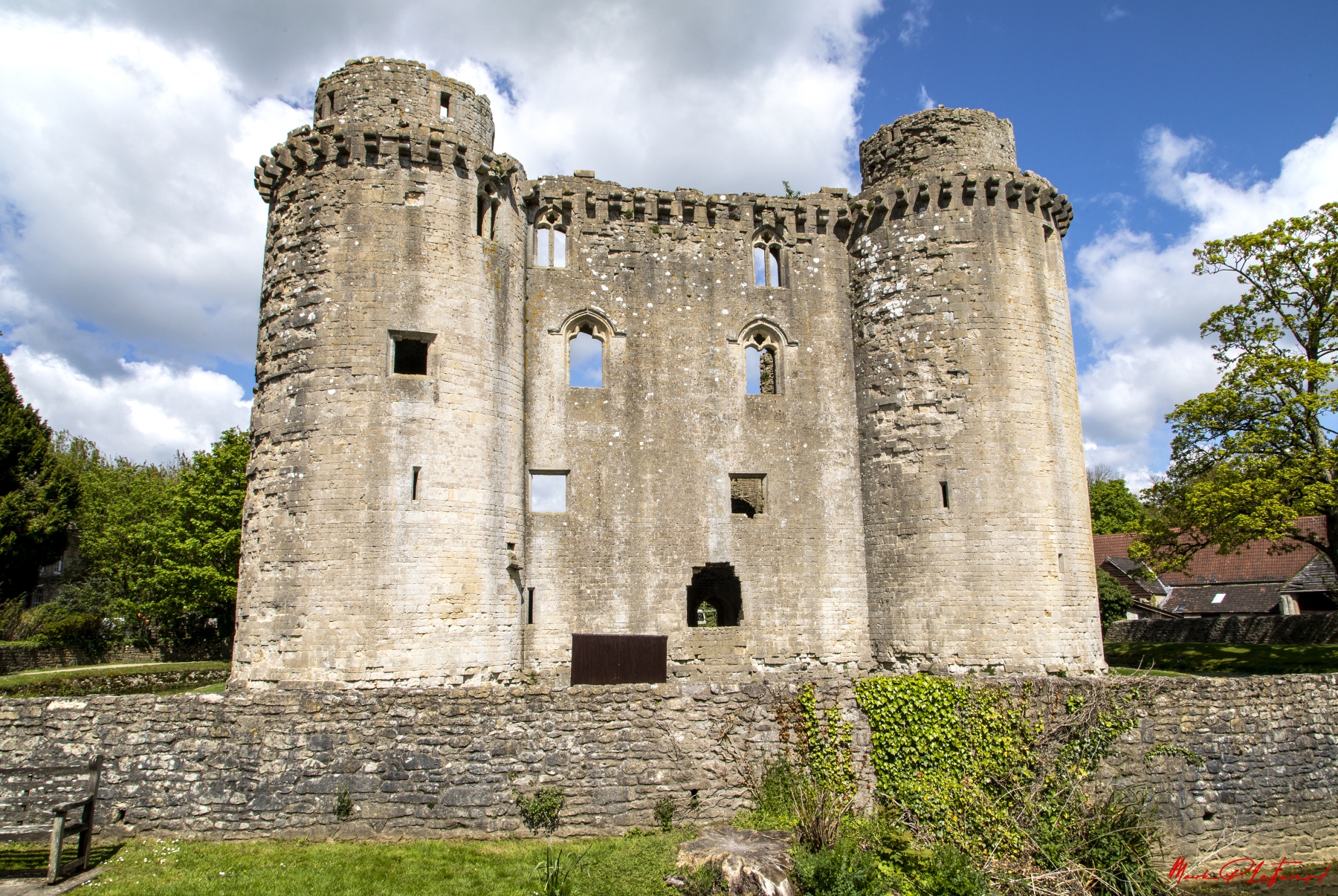 Nunney Castle, Somerset, UK